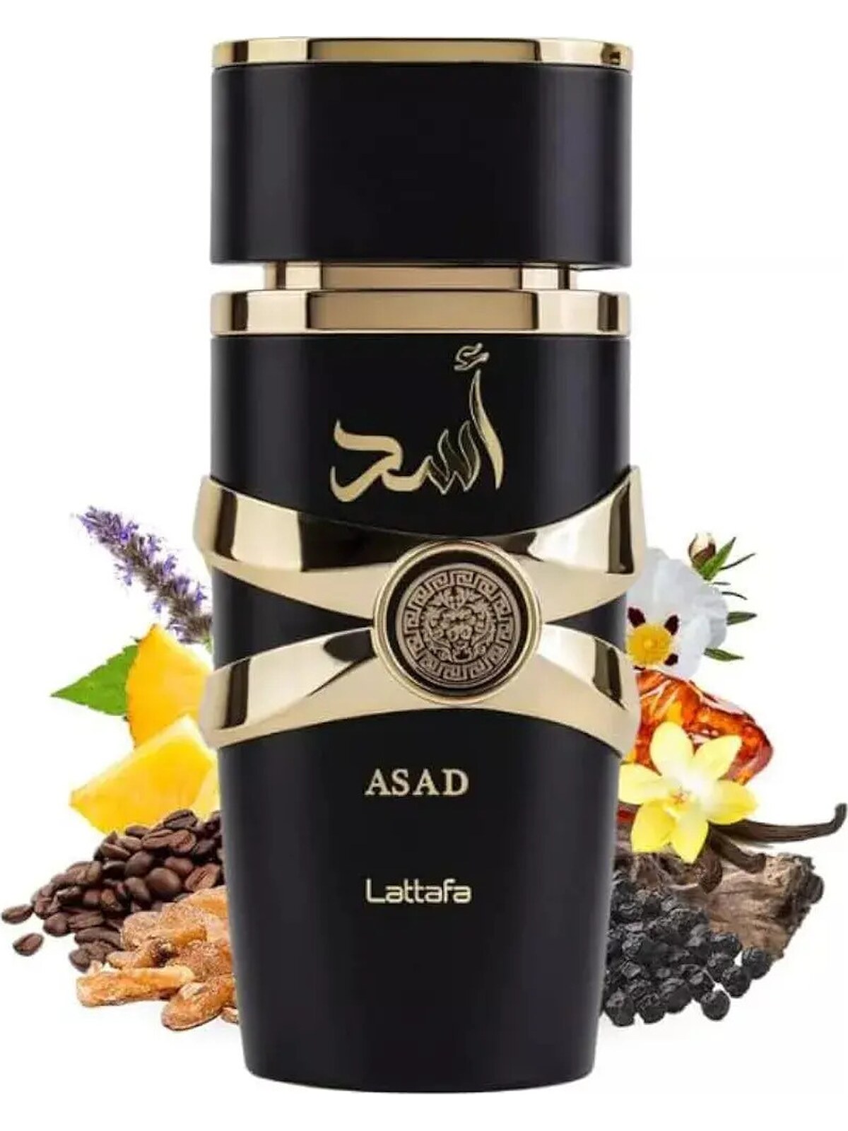Asad Lattafa — frasco e notas olfativas